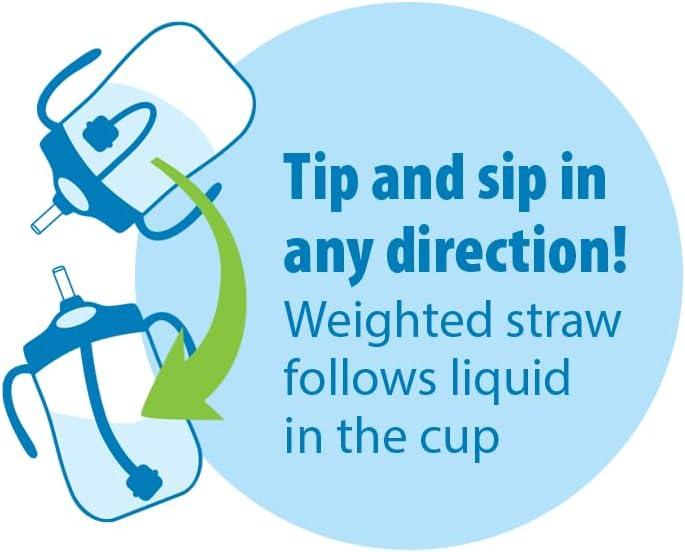 imageDr Browns Milestones Babys First Straw Cup Sippy Cup with Straw 6m 9oz270ml 2 Pack Coral ampamp Olive Green BPA FreeVintage Yellow