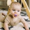 imageDr Browns Advantage GlowintheDark Baby Pacifier Fully Symmetrical Soother with Soft Silicone Bulb Blue SunriseBlue Ocean 06m BPA Free 4 Pack2 Pack  GlowintheDark Coral Ocean