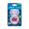 imageDr Browns Advantage GlowintheDark Baby Pacifier Fully Symmetrical Soother with Soft Silicone Bulb Blue SunriseBlue Ocean 06m BPA Free 4 Pack4 Pack  GlowintheDark Pink Stars  Glow