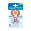 imageDr Browns Advantage GlowintheDark Baby Pacifier Fully Symmetrical Soother with Soft Silicone Bulb Blue SunriseBlue Ocean 06m BPA Free 4 Pack4 Pack  GlowintheDark Pink Stars  Glow