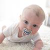 imageDr Browns Advantage GlowintheDark Baby Pacifier Fully Symmetrical Soother with Soft Silicone Bulb Blue SunriseBlue Ocean 06m BPA Free 4 Pack4 Pack  GlowintheDark Blue OceanBlue Sunrise