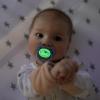 imageDr Browns Advantage GlowintheDark Baby Pacifier Fully Symmetrical Soother with Soft Silicone Bulb Blue SunriseBlue Ocean 06m BPA Free 4 Pack4 Pack  GlowintheDark Pink Stars  Glow
