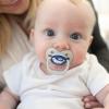 imageDr Browns Advantage GlowintheDark Baby Pacifier Fully Symmetrical Soother with Soft Silicone Bulb Blue SunriseBlue Ocean 06m BPA Free 4 Pack4 Pack  GlowintheDark Blue OceanBlue Sunrise