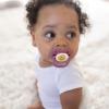 imageDr Browns Advantage GlowintheDark Baby Pacifier Fully Symmetrical Soother with Soft Silicone Bulb Blue SunriseBlue Ocean 06m BPA Free 4 Pack4 Pack  GlowintheDark Coral OceanLavendar Love