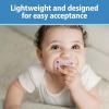 imageDr Browns Advantage OnePiece Silicone Baby Pacifier Fully Symmetrical Soother EcruLight PinkPink 06m BPA Free 3 Pack3 Pack  EcruLight PinkPink