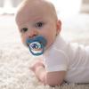 imageDr Browns Advantage Symmetrical Pacifier with Air Flow  Blue GlowinTheDark  2Pack  618m Pack of 22 Pack  GlowintheDark Blue Nature