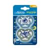 imageDr Browns Advantage Symmetrical Pacifier with Air Flow  Blue GlowinTheDark  2Pack  618m Pack of 22 Pack  GlowintheDark Blue Nature