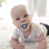 imageDr Browns Advantage Symmetrical Pacifier with Air Flow  Blue GlowinTheDark  2Pack  618m Pack of 22 Pack  GlowintheDark Purple Nature