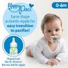 imageDr Browns AntiColic Baby Feeding Set with Slow Flow Nipples Travel Caps Silicone Pacifier  PinkBlue  Breast to Bottle Feeding Set