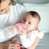 imageDr Browns AntiColic Options WideNeck Sippy Bottle Starter Kit 9oz270mL with Level 3 MediumFast Flow Nipple and Soft 100 Silicone Sippy Spout Blue BPA Free 6m9 oz  Wide  Pink