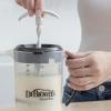 imageDr Browns Baby Formula Mixing Pitcher with Adjustable Stopper Locking Lid ampamp No Drip Spout 32oz BPA Free TealDark Blue