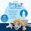 imageDr Browns Baby Lovey Pacifier and Teether Holder Triceratops with Gray HappyPaci 100 Silicone 06m Packaging May VaryTriceratops