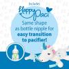 imageDr Browns Baby Lovey Pacifier and Teether Holder Triceratops with Gray HappyPaci 100 Silicone 06m Packaging May VaryUnicorn