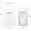 imageDr Browns Breast Milk Storage Bags Disposable and Durable Bags for Freezing ampamp Heating Breast Milk 100 ct 6 oz Bags BPA free100 Count