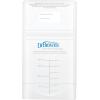 imageDr Browns Breast Milk Storage Bags Disposable and Durable Bags for Freezing ampamp Heating Breast Milk 100 ct 6 oz Bags BPA free100 Count