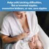 imageDr Browns Butterfly Breastfeeding Nipple Shields for Protecting Sore Flat or Inverted Nipples Essential for Latching Difficulties with Microwave Sterilizer Carrying Case 20mmSize  1  20mm