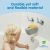 imageDr Browns CleanUp DinoSoft Baby Bath Spout Cover Soft and Safe on Tub Faucet Toddler Bathtub Safety for Kids BPA Free Certified Plastic Neutral