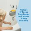 imageDr Browns CleanUp DinoSoft Baby Bath Spout Cover Soft and Safe on Tub Faucet Toddler Bathtub Safety for Kids BPA Free Certified Plastic Neutral