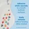imageDr Browns CleanUp Sit ampamp Splash NonSlip Bath Stickers Dinosaur Theme Bathtub Safety AntiSlip Adhesive Decals for Kids 6m BPA FreeBath Stickers
