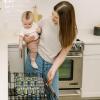 imageDr Browns Dishwasher Basket for Small Baby Bottle Parts Pacifiers and Accessories Clean Store and Organize Newborn Essentials BPA Free GreenBlack