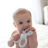 imageDr Browns Flexees Blue Sloth Soft 100 Silicone Baby Teether BPA Free 3mBunny  Blue