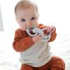 imageDr Browns Flexees Blue Sloth Soft 100 Silicone Baby Teether BPA Free 3mSloth  Blue
