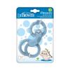 imageDr Browns Flexees Blue Sloth Soft 100 Silicone Baby Teether BPA Free 3mSloth  Blue