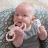 imageDr Browns Flexees Blue Sloth Soft 100 Silicone Baby Teether BPA Free 3mSloth  Pink