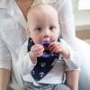 imageDr Browns Flexees Friends Orange Fox Soft 100 Silicone Baby Teether BPA Free 3mOctopus  Purple