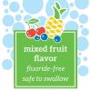 imageDr Browns FluorideFree Baby Toothpaste Infant ampamp Toddler Oral Care Mixed Fruit 3Pack 14oz40g 03 years3 Pack  Mixed Fruit