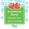 imageDr Browns FluorideFree Baby Toothpaste Infant ampamp Toddler Oral Care Mixed Fruit 3Pack 14oz40g 03 years3 Pack  Strawberry