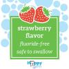 imageDr Browns FluorideFree Baby Toothpaste Infant ampamp Toddler Oral Care Strawberry 1Pack 14oz40g 03 yearsStrawberry