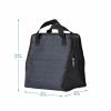 imageDr Browns Fold ampamp Freeze Bottle Tote Travel Baby Bottle Insulated Cooler Bag Store Up to 6 Baby Bottles Black BPA FreeBlack