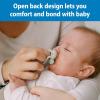 imageDr Browns HappyPaci 100 Silicone Pacifier 06m BPA Free Cool Gray Green Ecru 3Pack