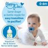 imageDr Browns HappyPaci 100 Silicone Pacifier 06m BPA Free White Pink Light Pink 3Pack4Pack  Blue