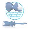 imageDr Browns InfanttoToddler Toothbrush Elephant Mint 03 Years1 Pack  Blue Elephant