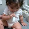 imageDr Browns InfanttoToddler Toothbrush Elephant Mint 03 YearsMint Elephant with Toothpaste