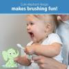 imageDr Browns InfanttoToddler Toothbrush Elephant Mint 03 YearsMint Elephant with Toothpaste