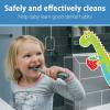 imageDr Browns InfanttoToddler Toothbrush Elephant Mint 03 YearsMint Elephant with Toothpaste