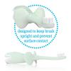 imageDr Browns InfanttoToddler Toothbrush Elephant Mint 03 YearsMint Elephant with Toothpaste