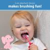 imageDr Browns InfanttoToddler Toothbrush Elephant Mint 03 YearsPink Elephant with Toothpaste