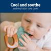 imageDr Browns Learning Loop Baby Teether Ring Multiple Shapes and Textures 100 Silicone BPAFree 3mAquaCool Plants