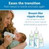 imageDr Browns Level T Narrow Baby Bottle Nipple Slower Flow Rate for Infants 100 Silicone Bottle Nipple BPA Free 0m  6Pack