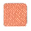imageDr Browns Lovey Blanket with Beaded Teether Ring and HappyPaci 100 Silicone OnePiece Pacifier Soothing Security Blanket Set for Baby Gray Stripes 0mPeach Blanket Set with Teether  HappyPaci