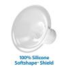 imageDr Browns Manual Breast Pump with SoftShape 100 Silicone Shield B25mm flange ampamp AntiColic Options WideNeck Baby Bottle 5 oz150 mLwith Level 1 Slow Flow NippleBreast Pump