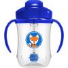 imageDr Browns Milestones Babys First Straw Cup Sippy Cup with Straw 6m 9oz270ml 2 Pack Coral ampamp Olive Green BPA FreeBlue  Green