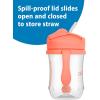 imageDr Browns Milestones Babys First Straw Cup Sippy Cup with Straw 6m 9oz270ml 2 Pack Coral ampamp Olive Green BPA FreeCoral