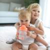 imageDr Browns Milestones Babys First Straw Cup Sippy Cup with Straw 6m 9oz270ml 2 Pack Coral ampamp Olive Green BPA FreeCoral
