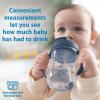 imageDr Browns Milestones Babys First Straw Cup Sippy Cup with Straw 6m 9oz270ml 2 Pack Coral ampamp Olive Green BPA FreeDark Blue