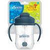 imageDr Browns Milestones Babys First Straw Cup Sippy Cup with Straw 6m 9oz270ml 2 Pack Coral ampamp Olive Green BPA FreeDark Blue